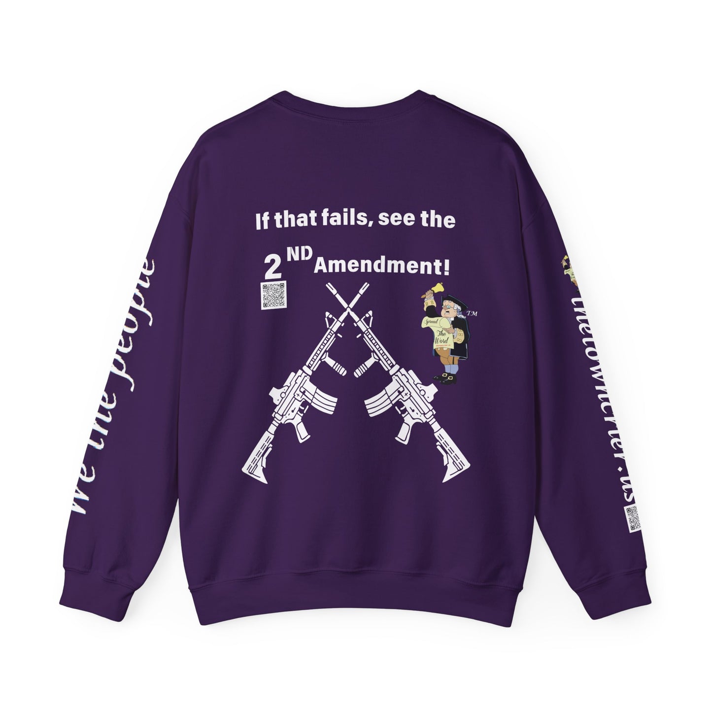 Felon for President! Unisex Heavy Blend™ Crewneck Sweatshirt