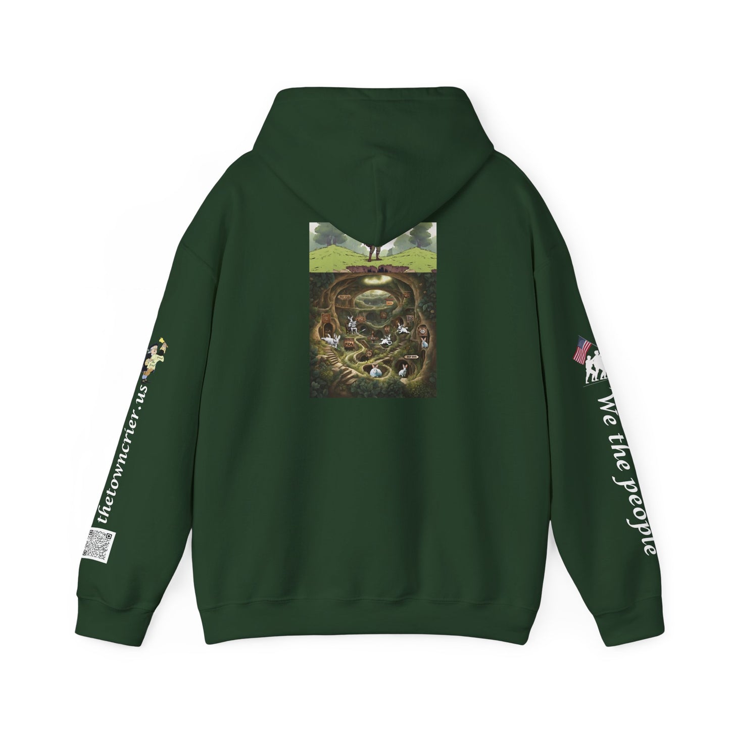 Pirate Bunny Unisex Heavy Blend™ Hooded Sweatshirt