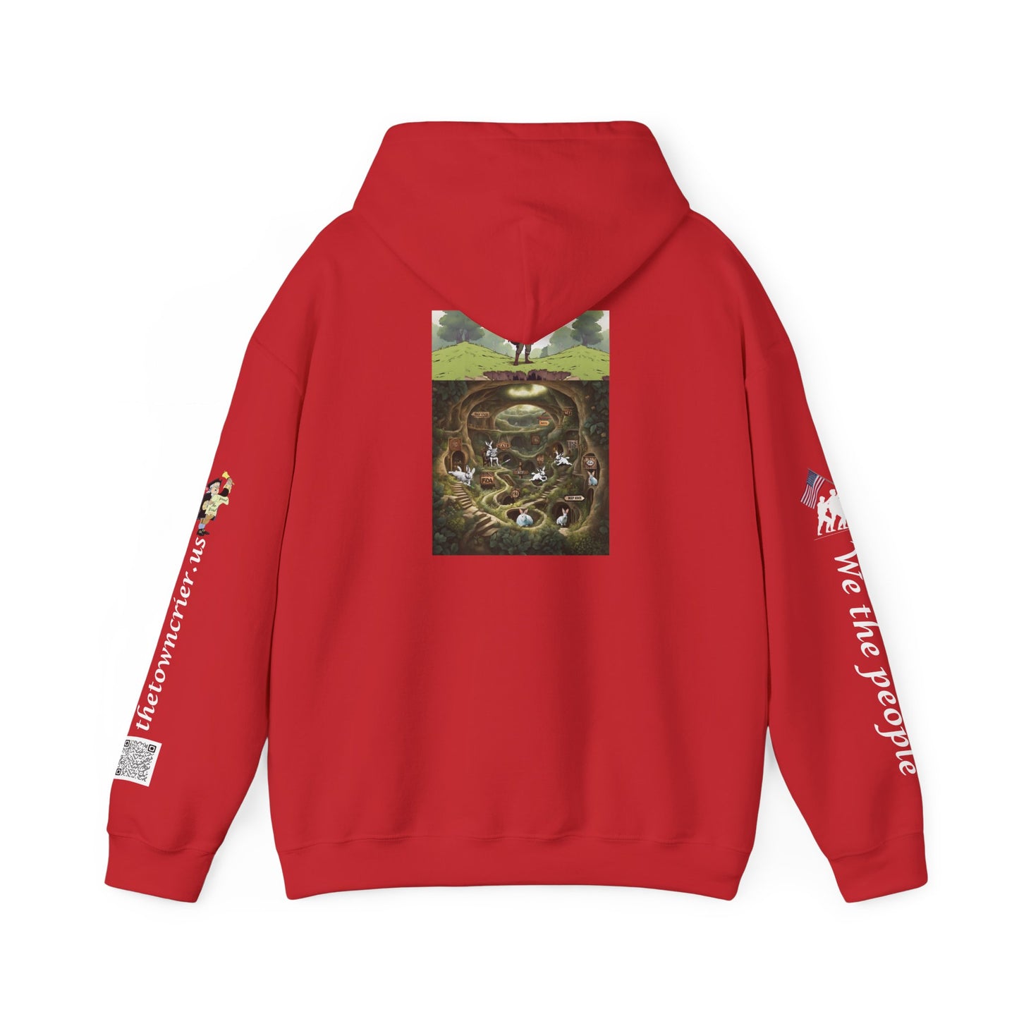 Pirate Bunny Unisex Heavy Blend™ Hooded Sweatshirt