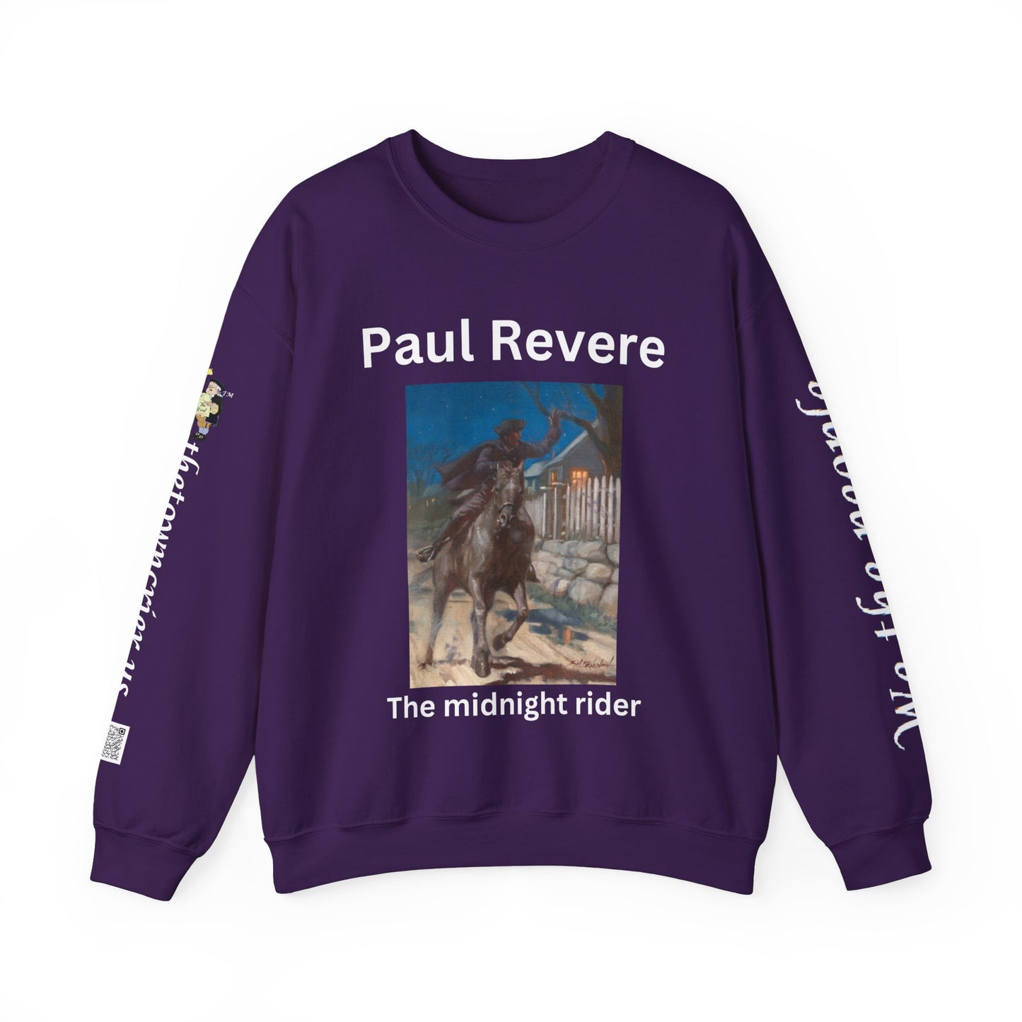 Paul Revere Unisex Heavy Blend™ Crewneck Sweatshirt