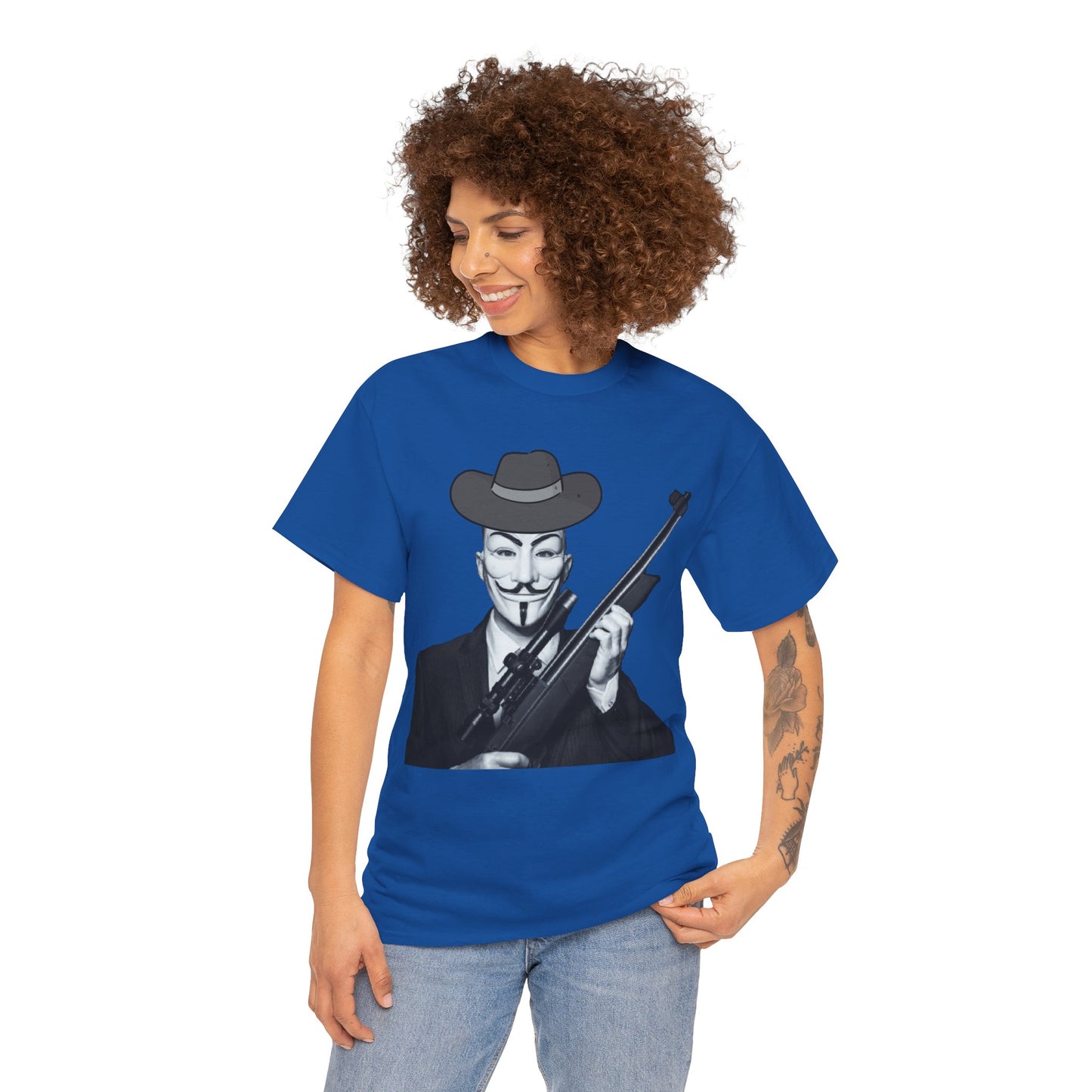 Guy Fawkes Unisex Heavy Cotton Tee