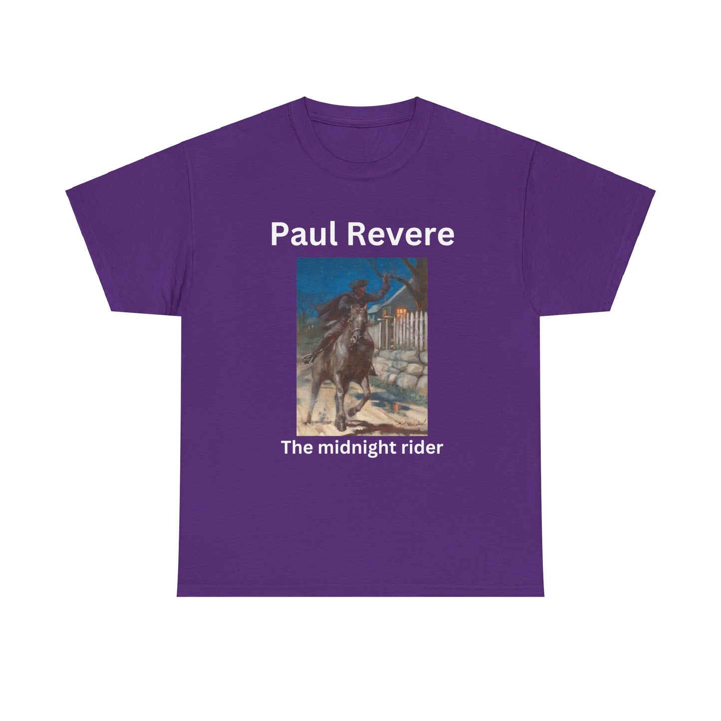 Paul Revere Unisex Heavy Cotton Tee