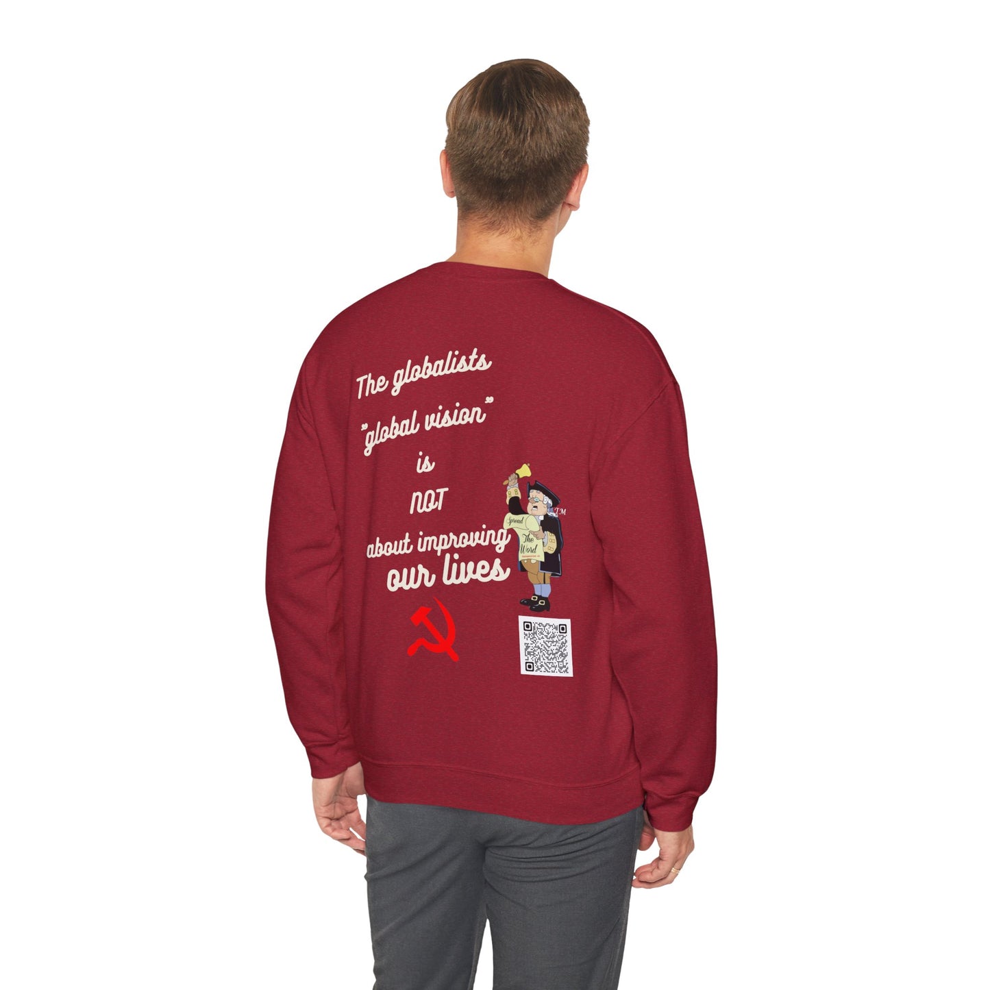 Globalists Visions Unisex Heavy Blend™ Crewneck Sweatshirt