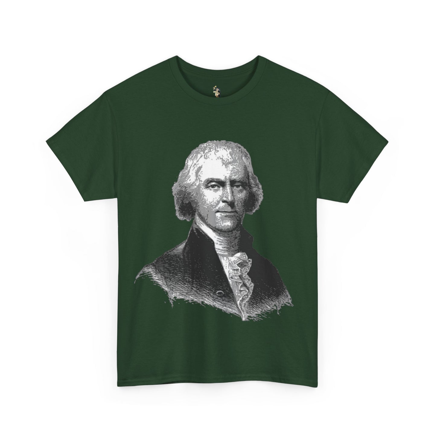 Thomas Jefferson Unisex Heavy Cotton Tee