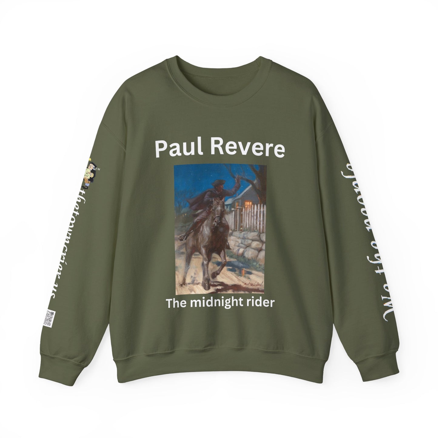 Paul Revere Unisex Heavy Blend™ Crewneck Sweatshirt