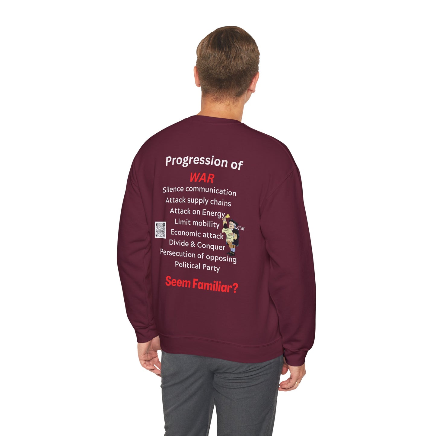 Progression of . . . Unisex Heavy Blend™ Crewneck Sweatshirt