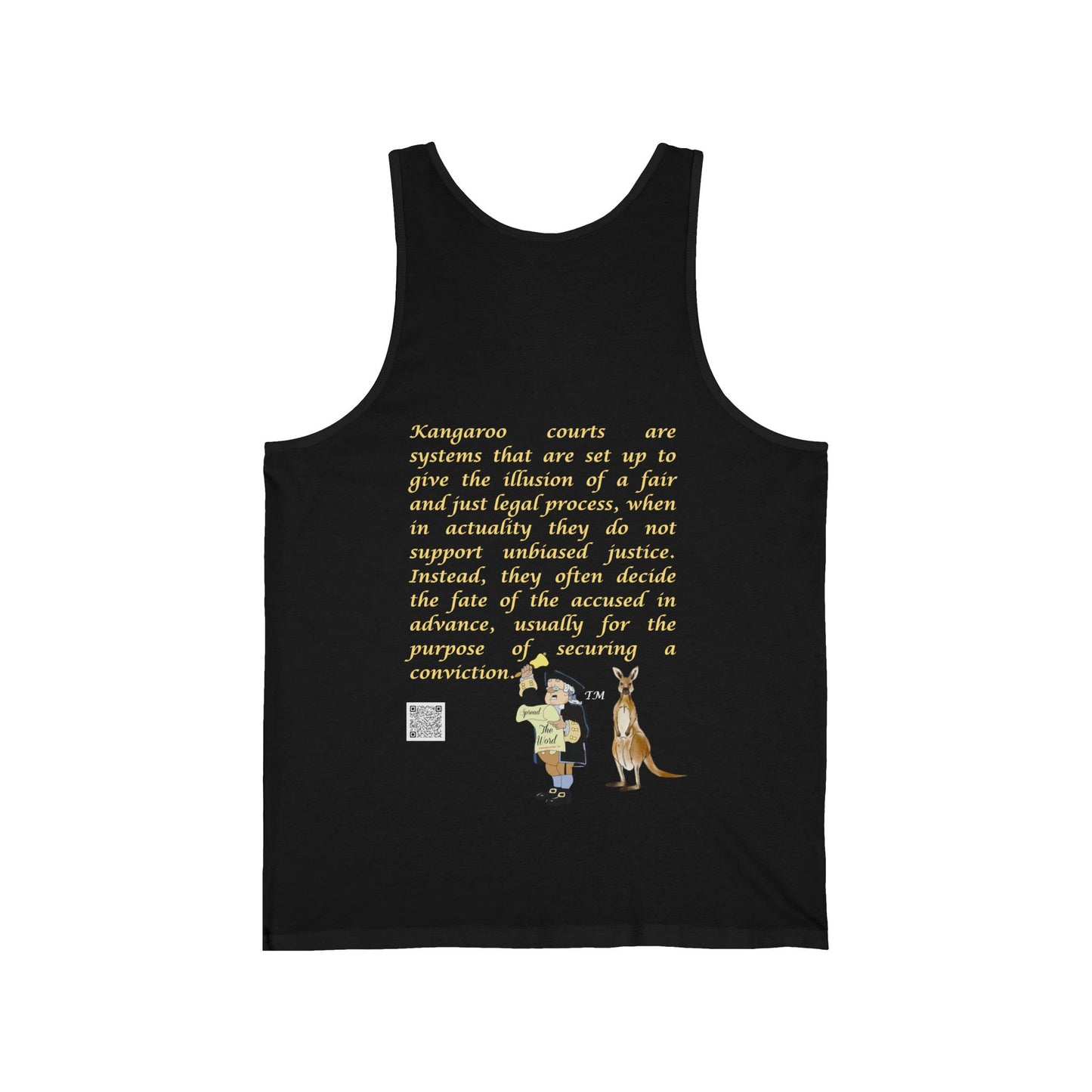Kangaroo Court Unisex Jersey Tank