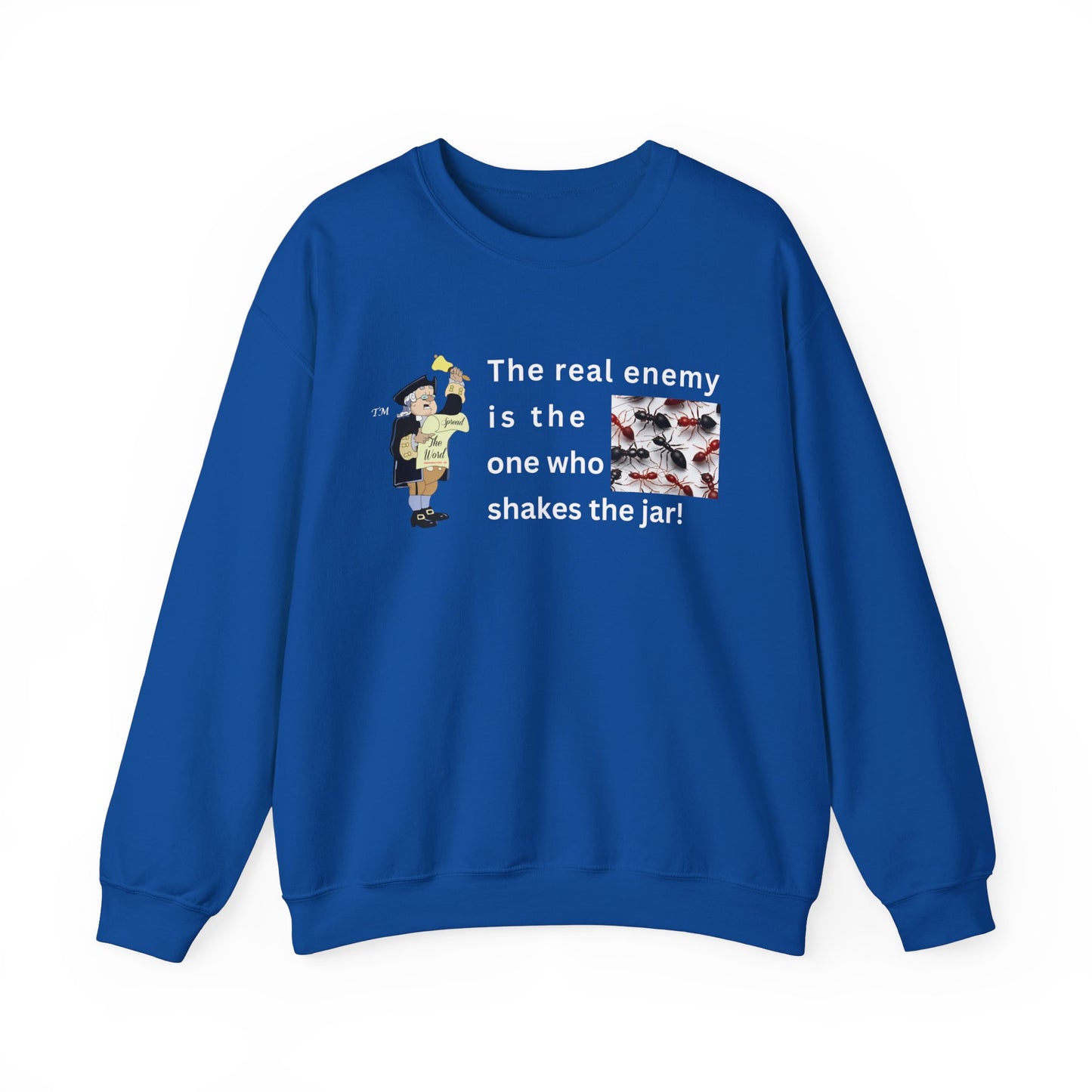 Who Shook the Jar? Unisex Heavy Blend™ Crewneck Sweatshirt
