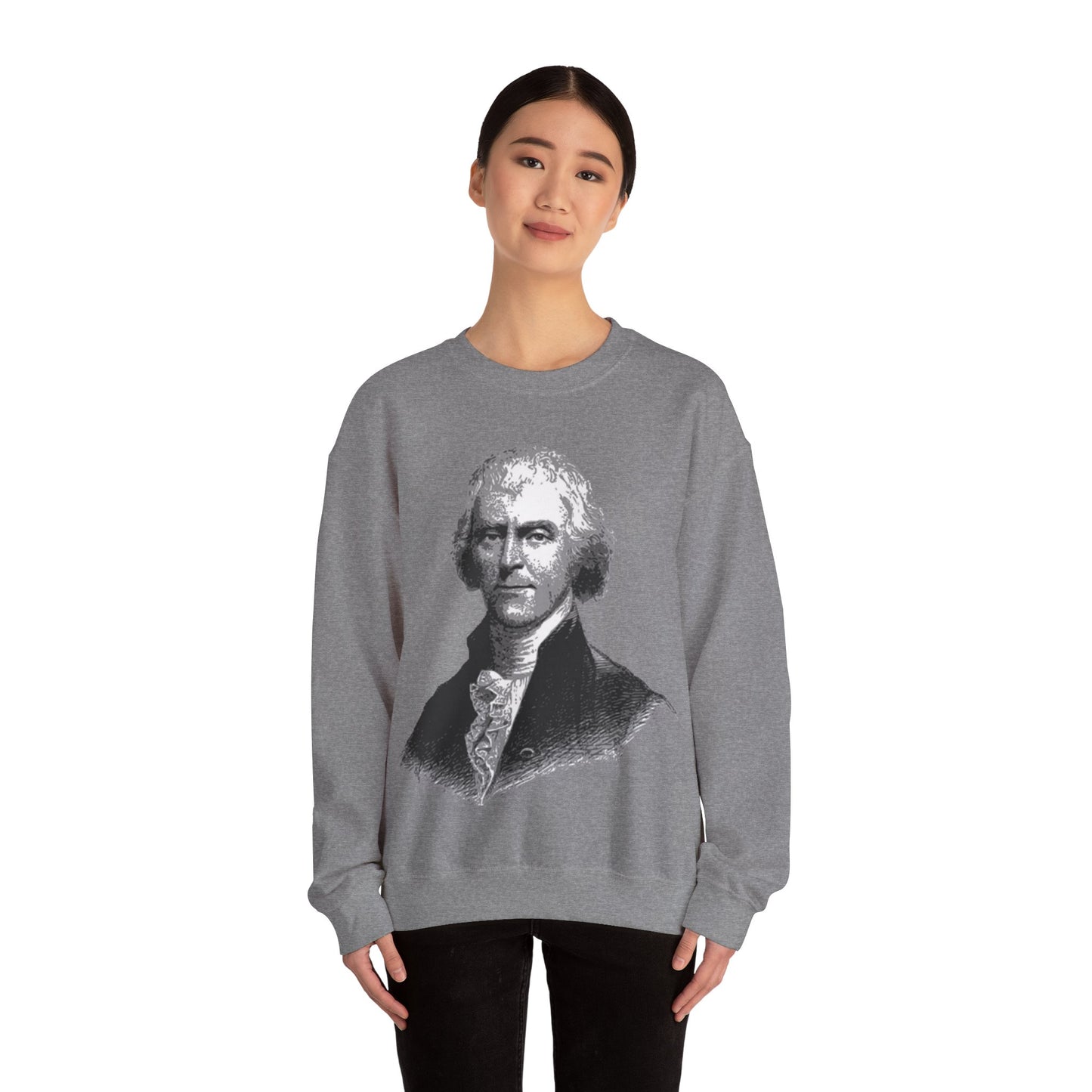 Jefferson defines tyranny. Unisex Heavy Blend™ Crewneck Sweatshirt