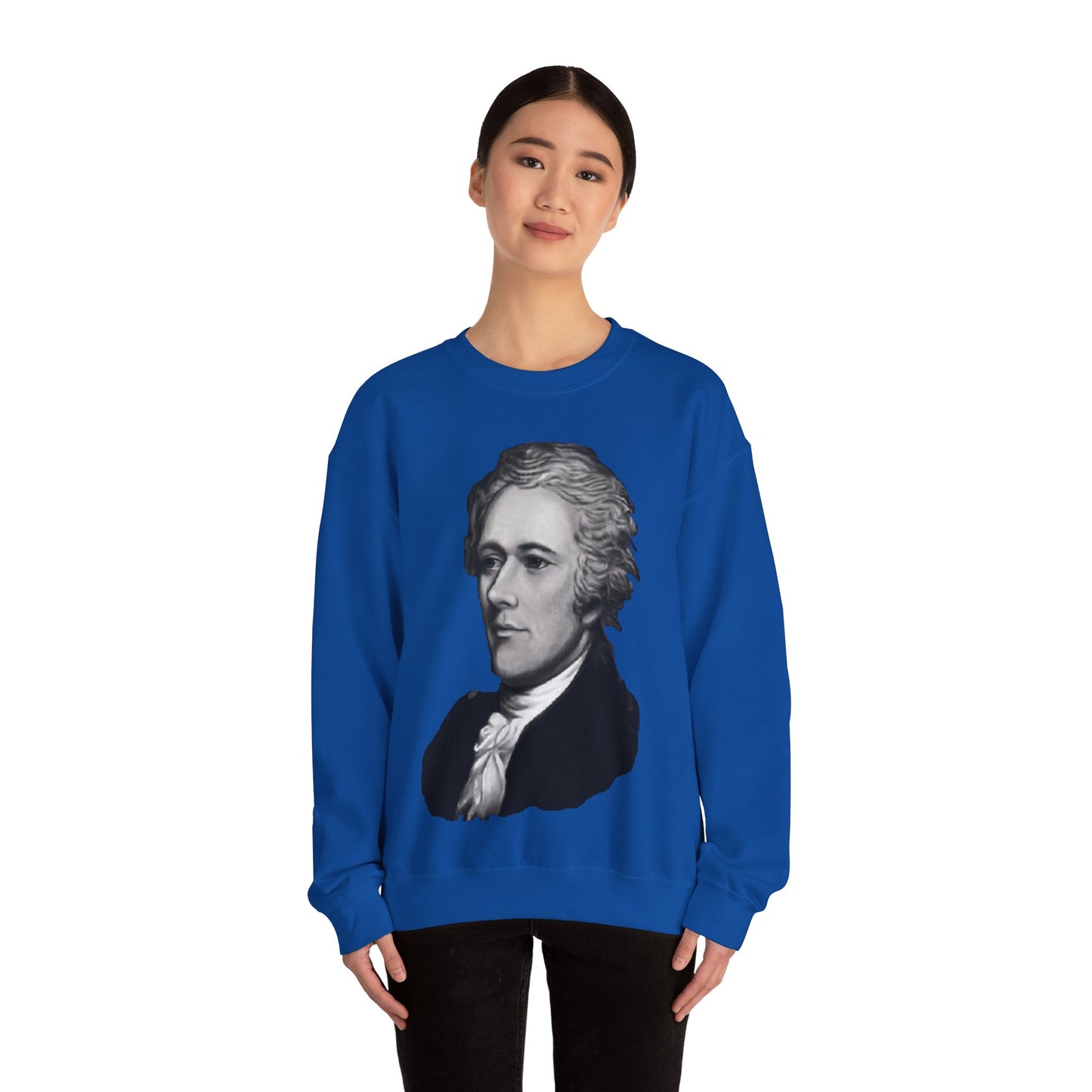 Alexander Hamilton Founding Father series, Unisex Heavy Blend™ Crewneck Sweatshirt