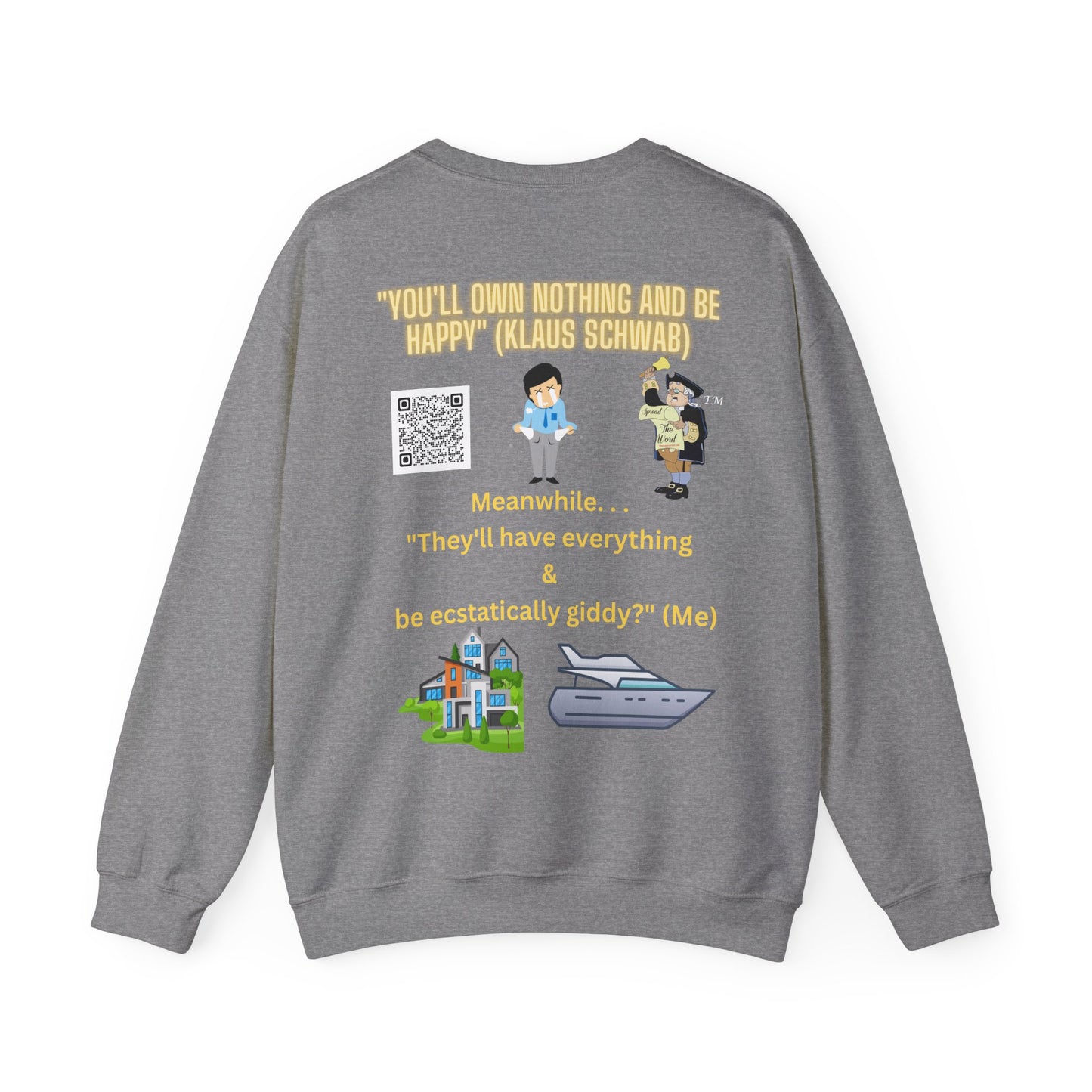 Anti Klause Unisex Heavy Blend™ Crewneck Sweatshirt