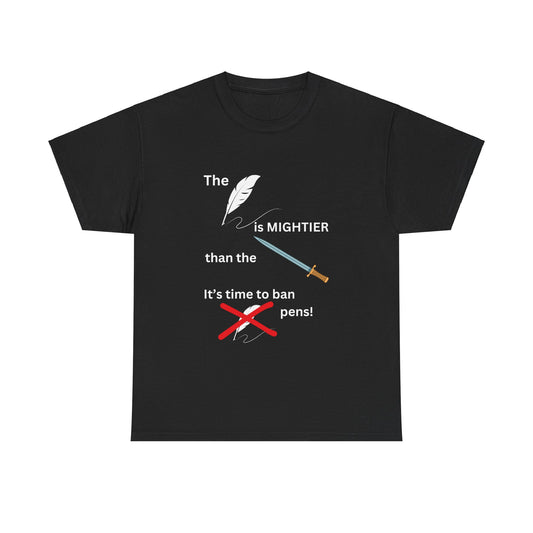 Pen V Sword Unisex Heavy Cotton Tee