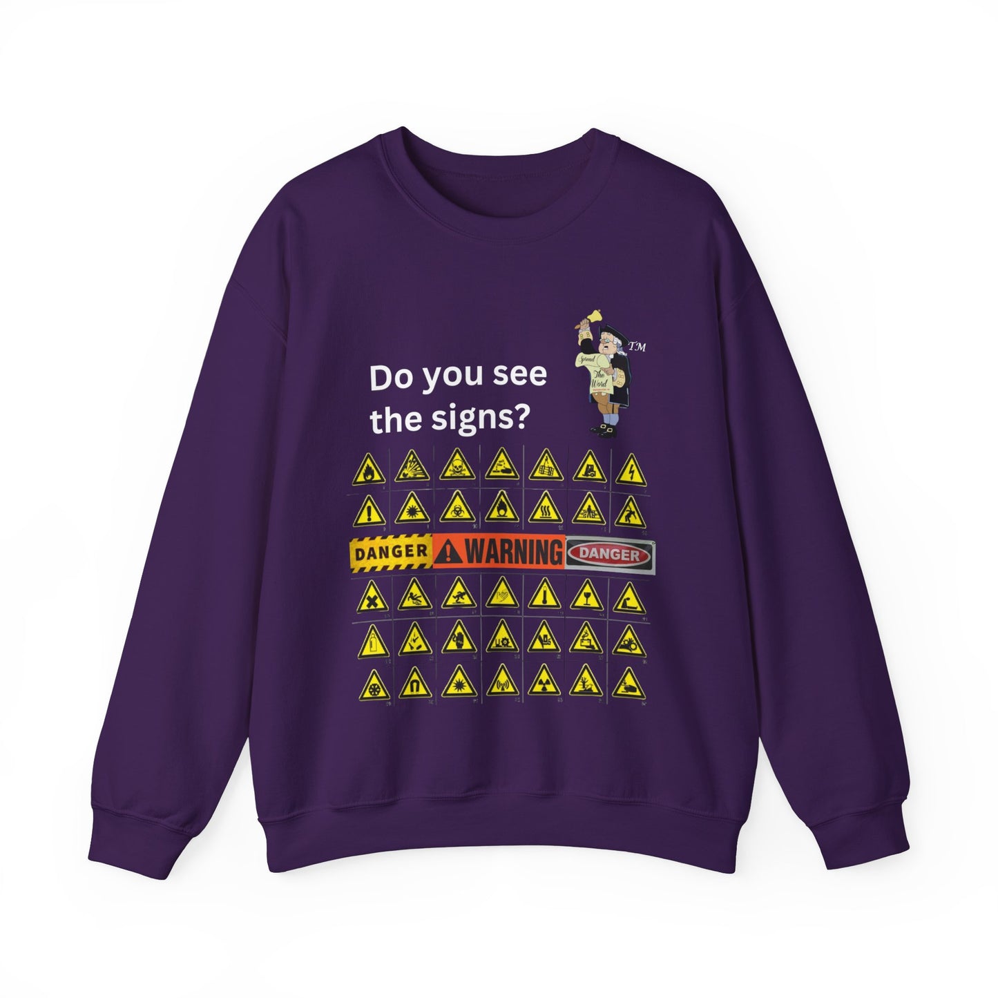 Do you see the signs? Unisex Heavy Blend™ Crewneck Sweatshirt