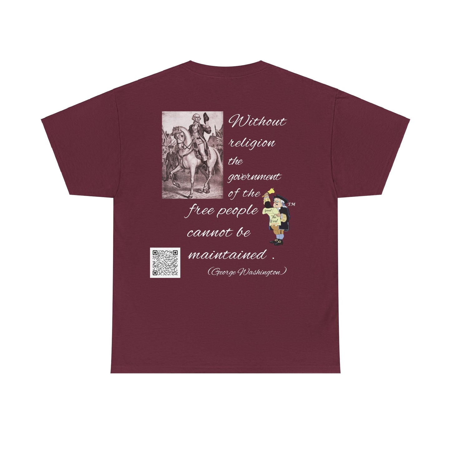 George Washington Unisex Heavy Cotton Tee