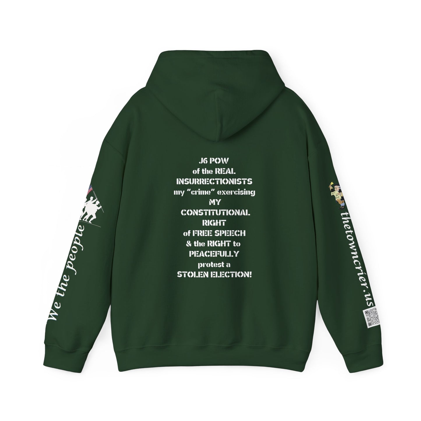 J6 POW Unisex Heavy Blend™ Hooded Sweatshirt