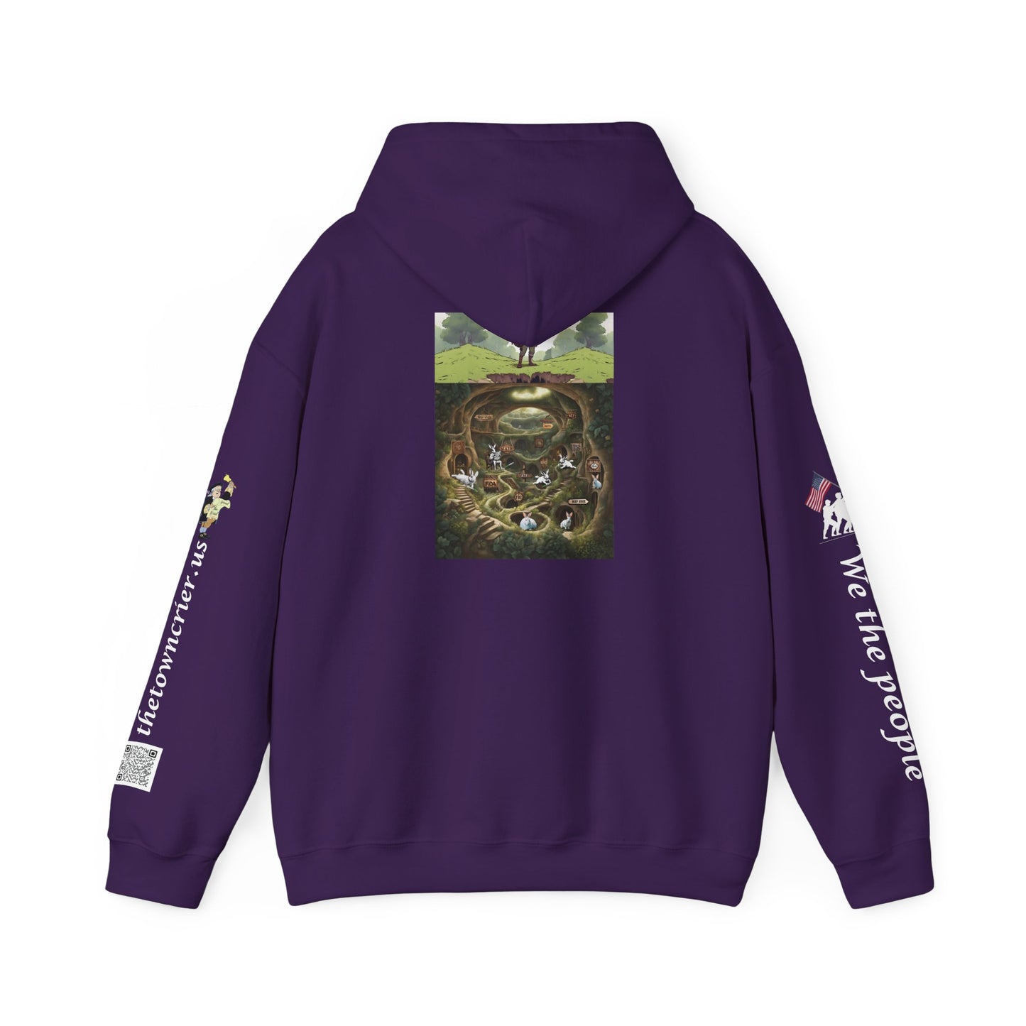Pirate Bunny Unisex Heavy Blend™ Hooded Sweatshirt