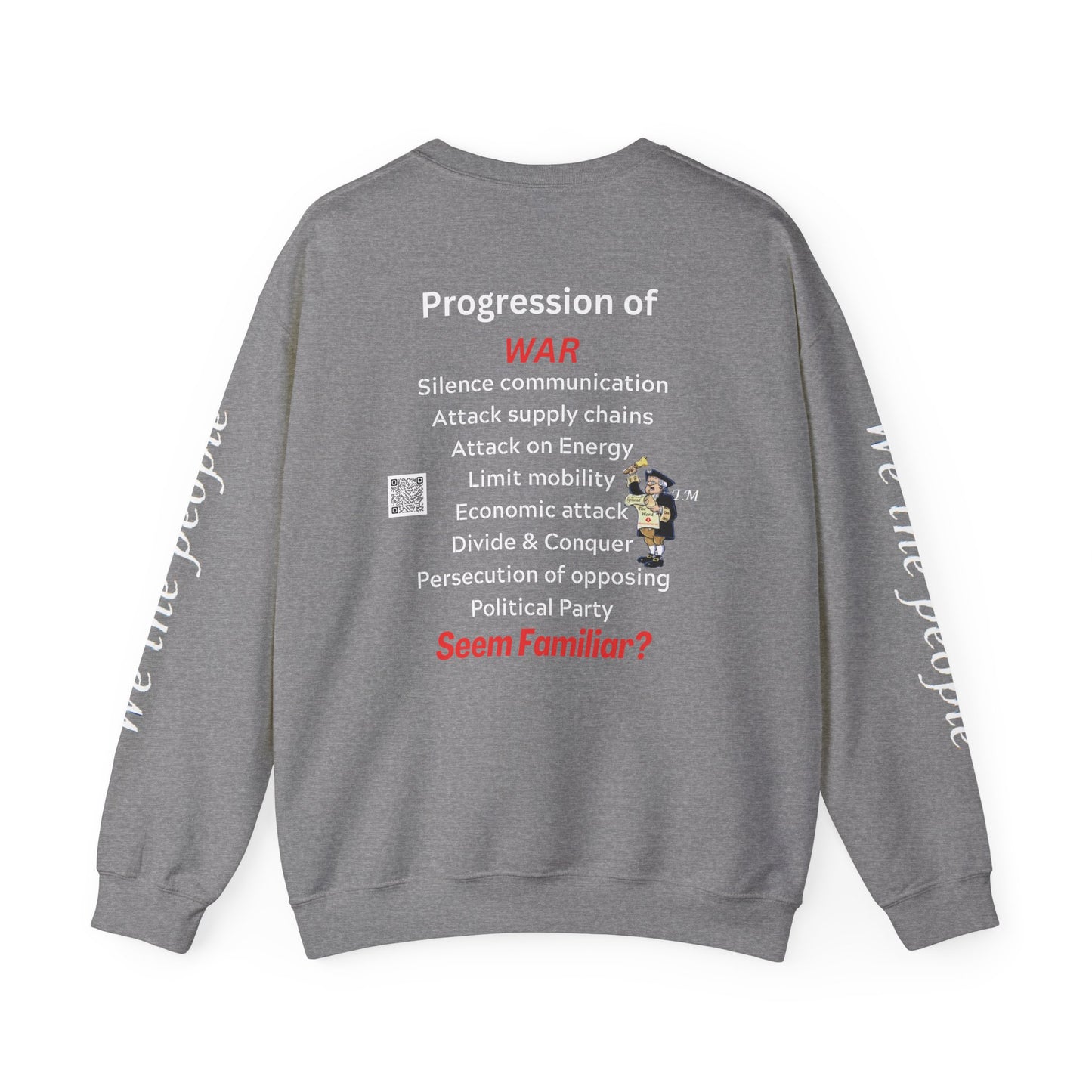Progression of . . . Unisex Heavy Blend™ Crewneck Sweatshirt