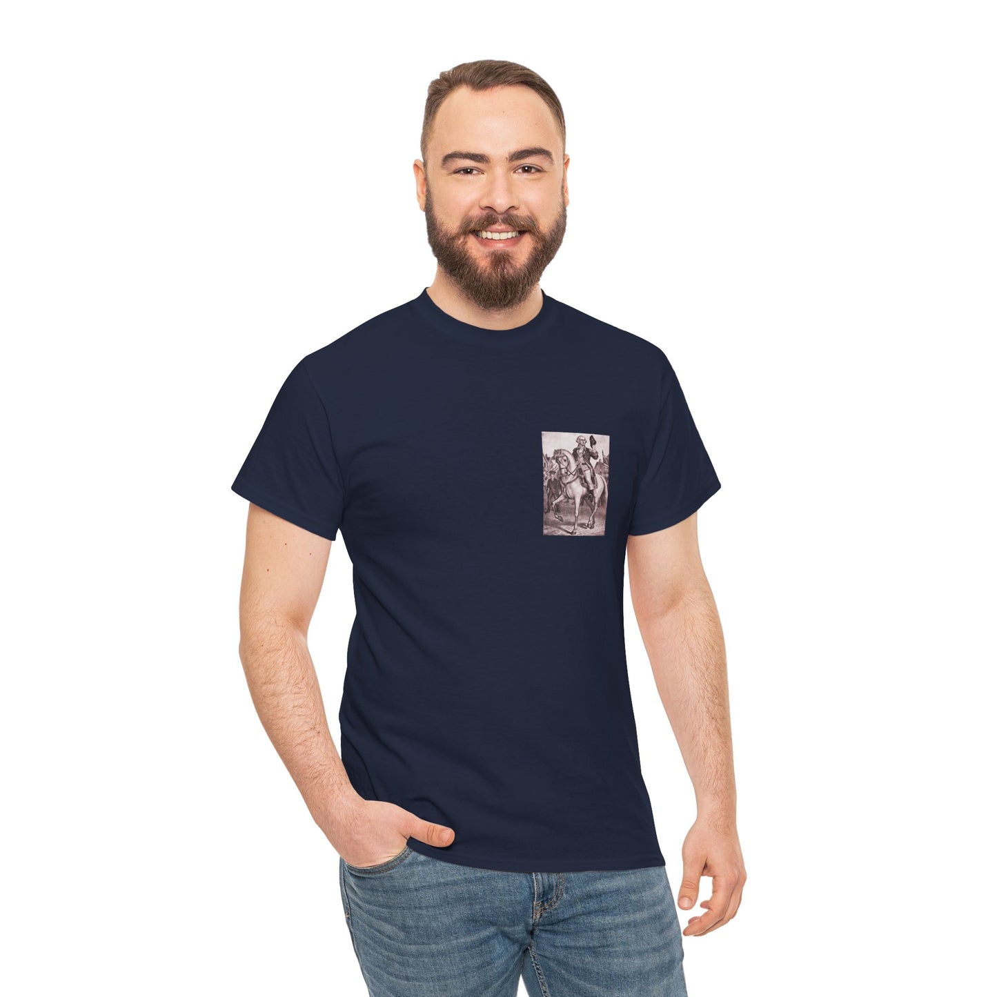 George Washington Unisex Heavy Cotton Tee