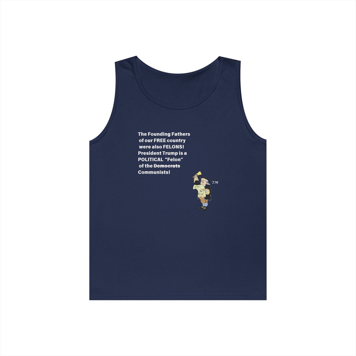 Founding Felons Tank Top - Unisex Heavy Cotton Style