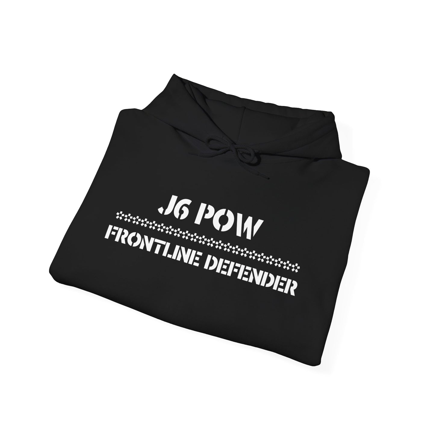 J6 POW of the Deep State! Unisex Heavy Blend™ Hooded Sweatshirt