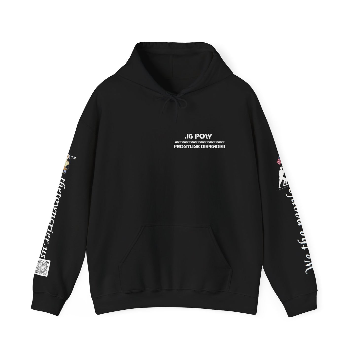 J6 POW Unisex Heavy Blend™ Hooded Sweatshirt