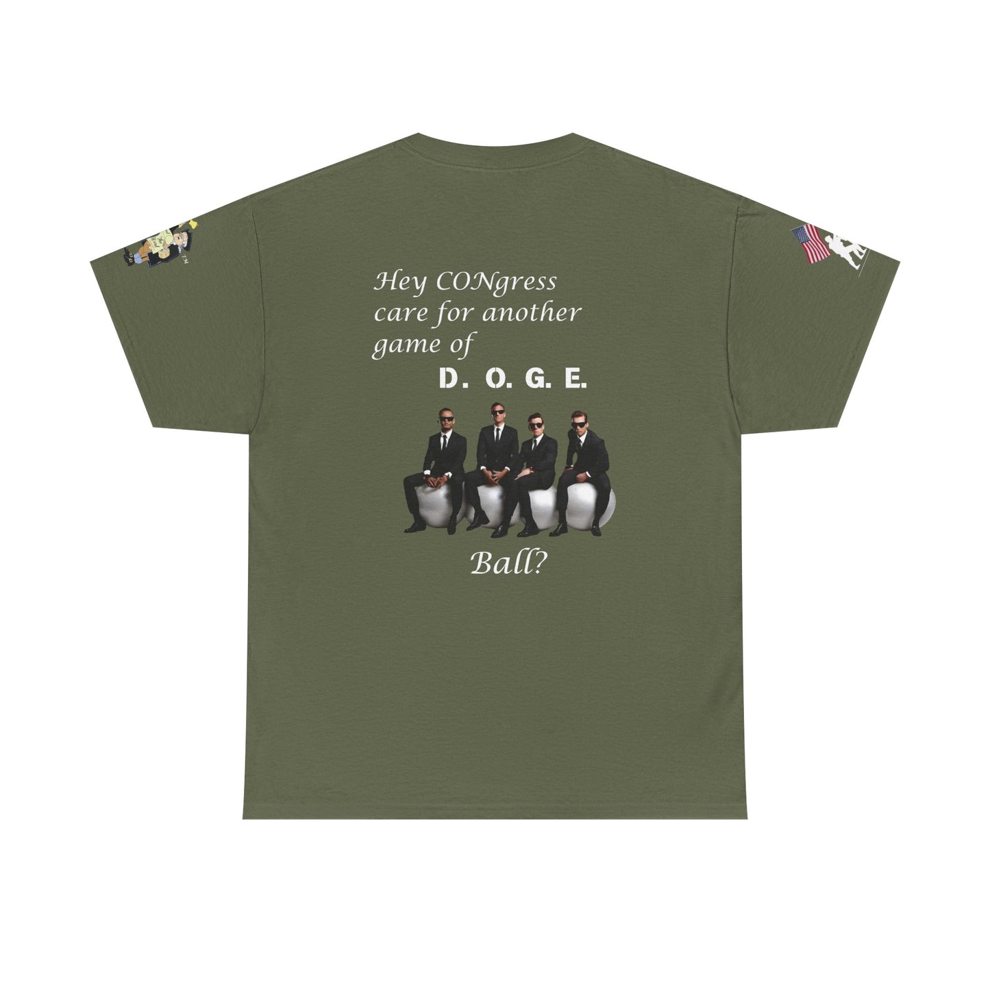 Game of DOGE ball? Stylish Unisex Heavy Cotton Tee - Trendy Graphic T-Shirt for Fashion Lovers