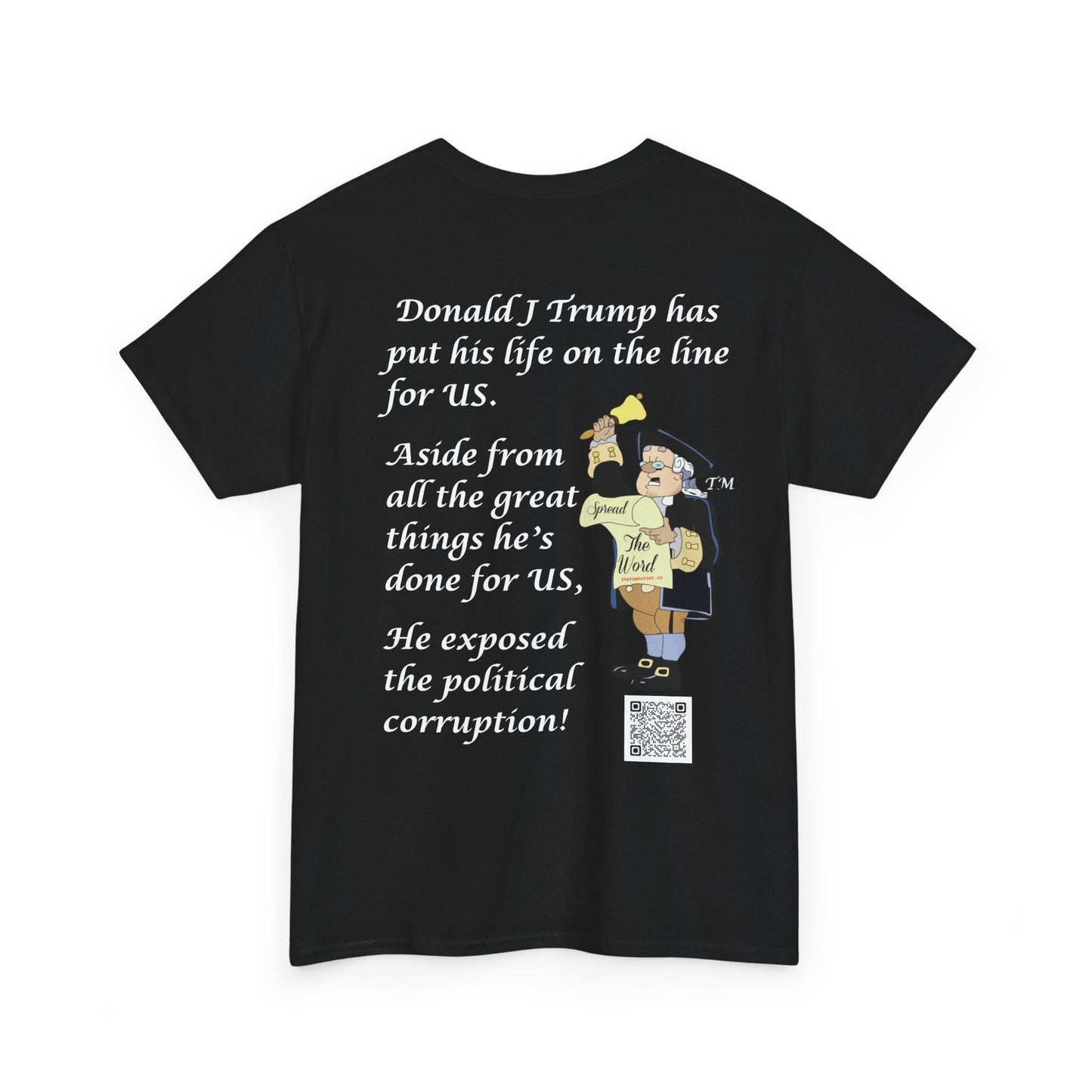 An Attack on US All Unisex Heavy Cotton Tee