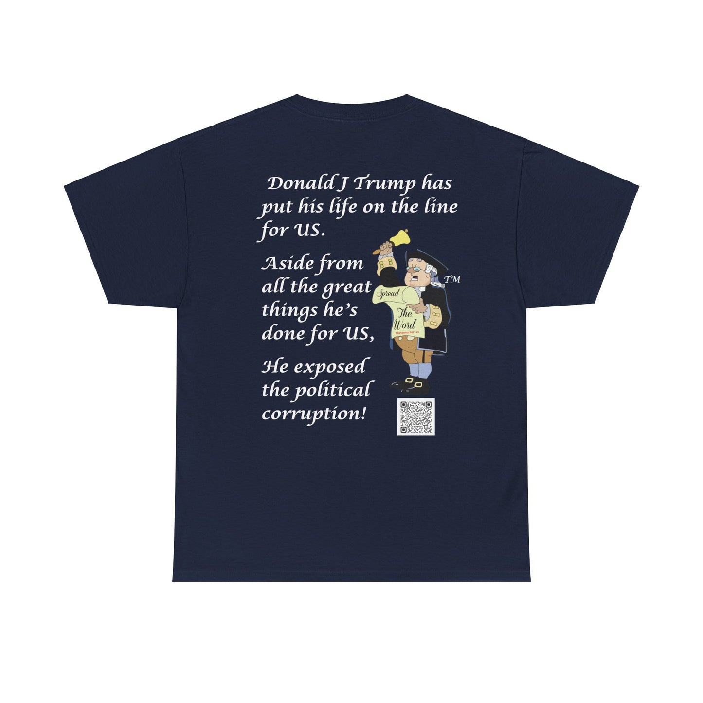 An Attack on US All Unisex Heavy Cotton Tee