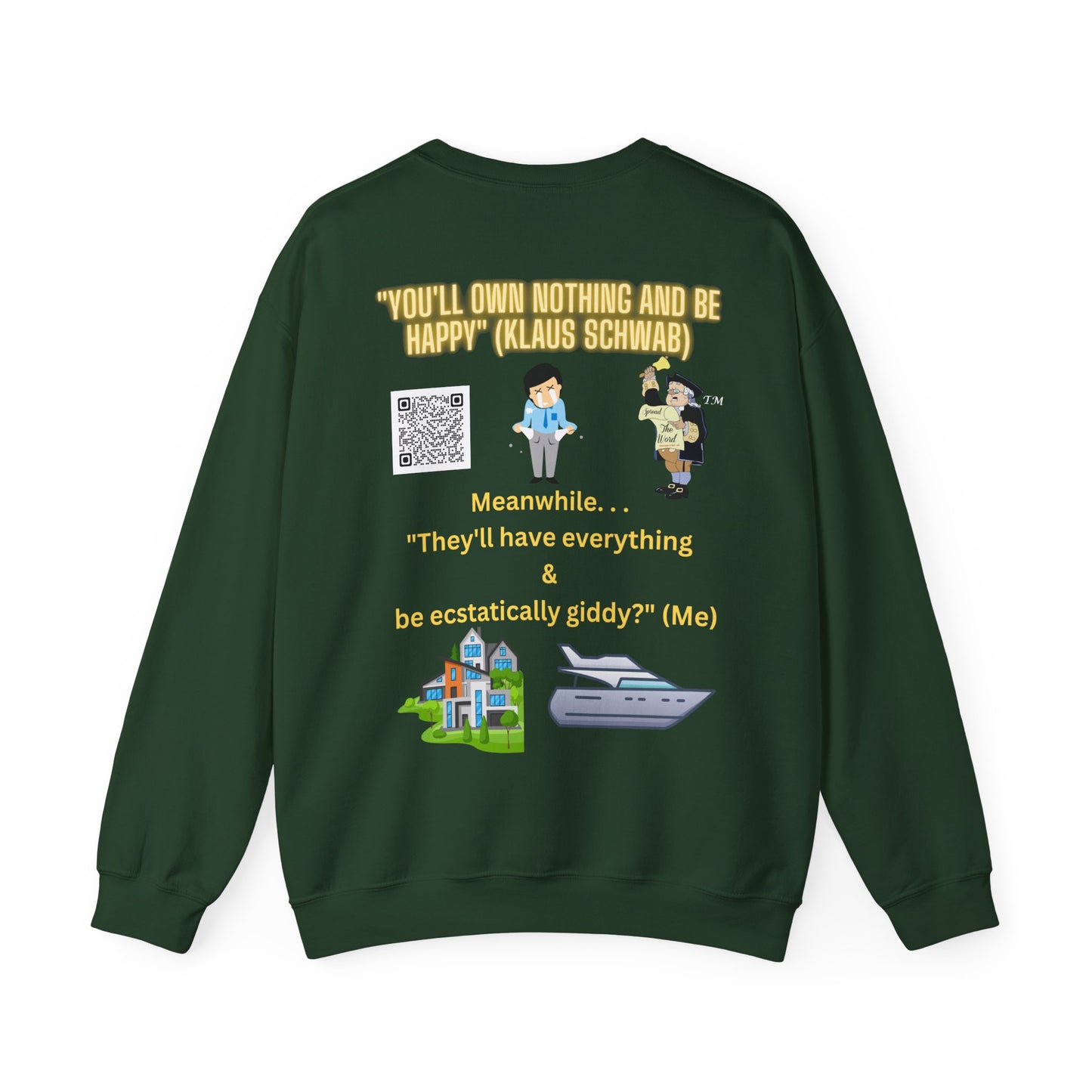 Anti Klause Unisex Heavy Blend™ Crewneck Sweatshirt