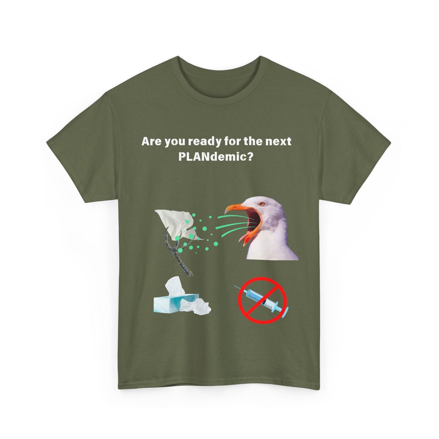 Plandemic Unisex Heavy Cotton Tee