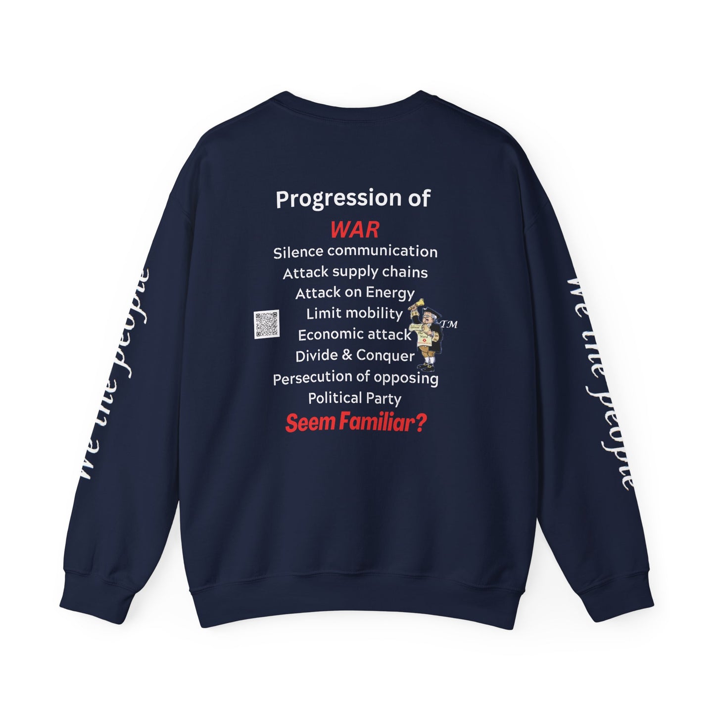 Progression of . . . Unisex Heavy Blend™ Crewneck Sweatshirt