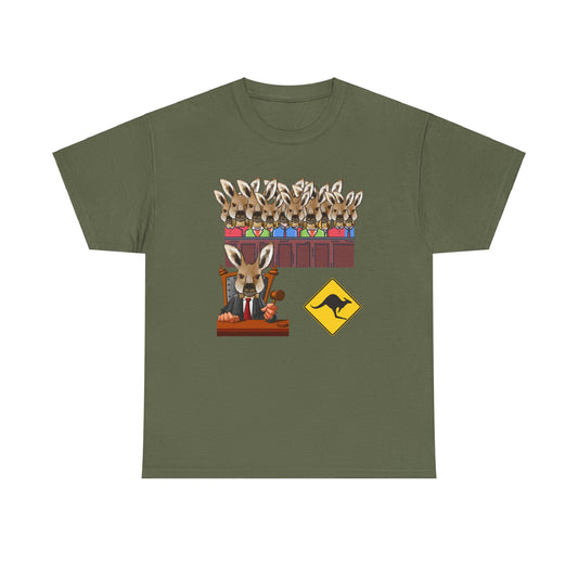 Kangaroo Court Unisex Heavy Cotton Tee