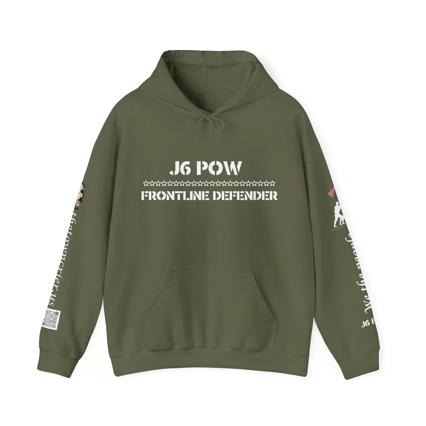 J6 POW of Unselect Unisex Heavy Blend™ Hooded Sweatshirt
